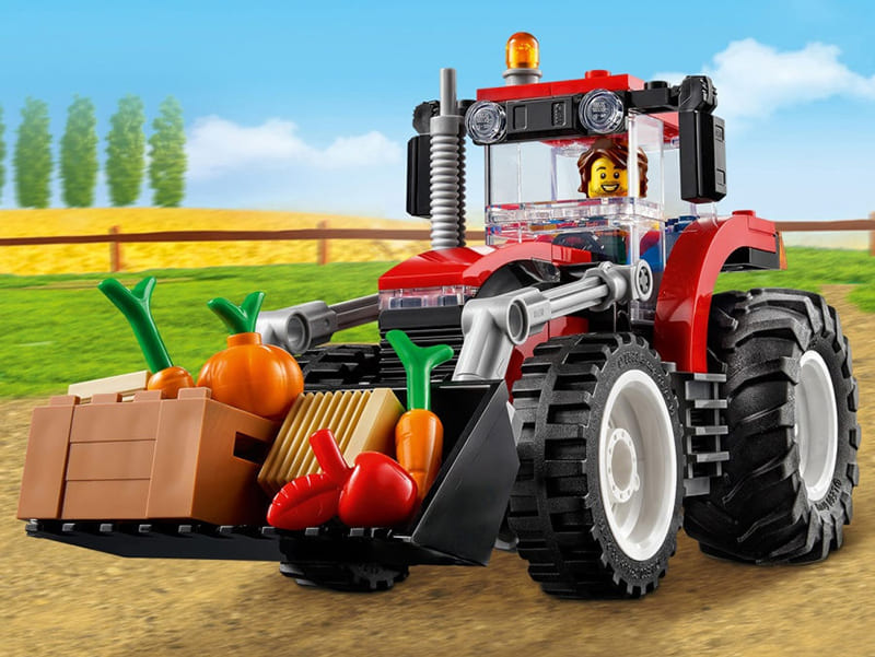 Конструктор Lego City Трактор c реалистичным видом